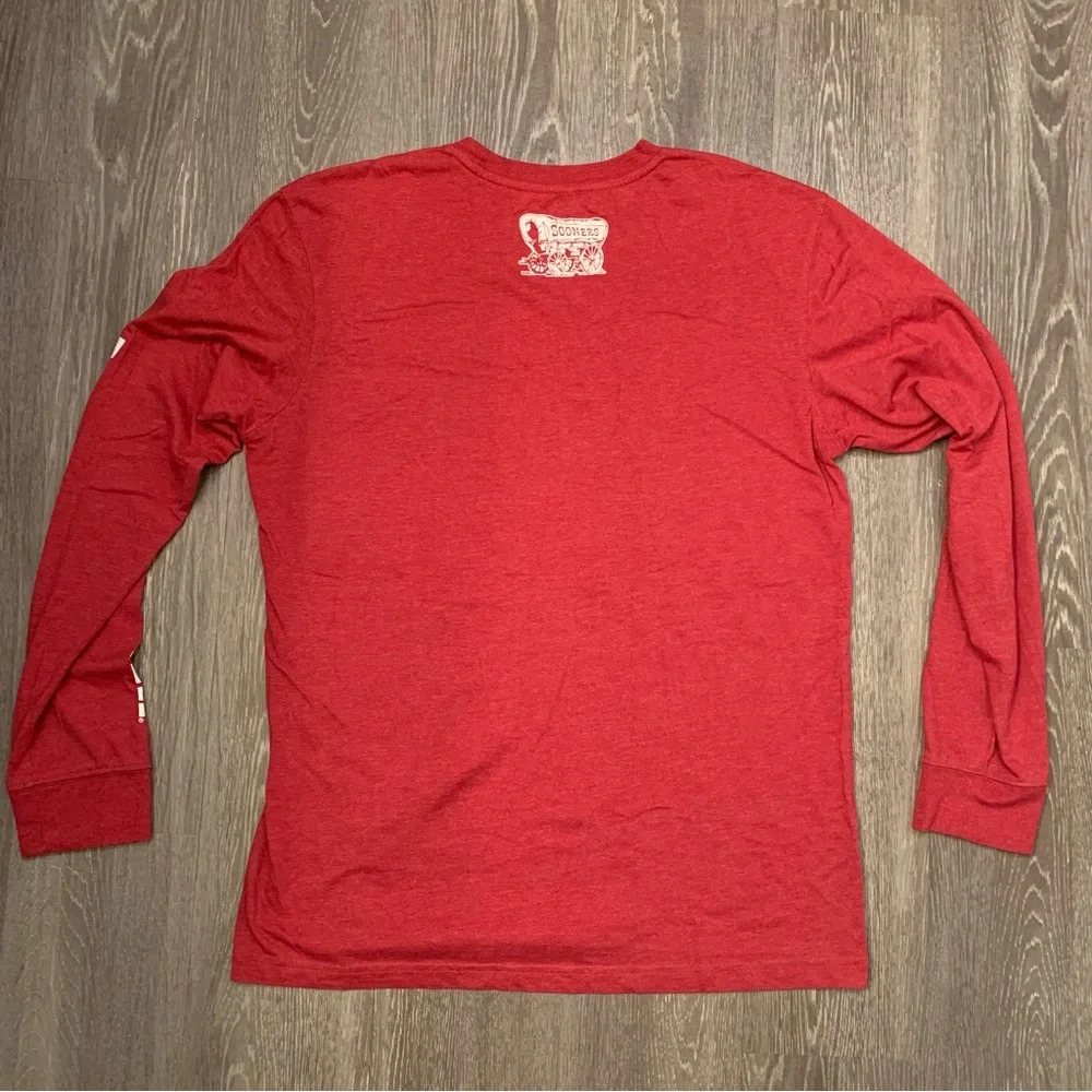 Oklahoma Sooners OU Colosseum Long Sleeve Shirt Men's Size Large
